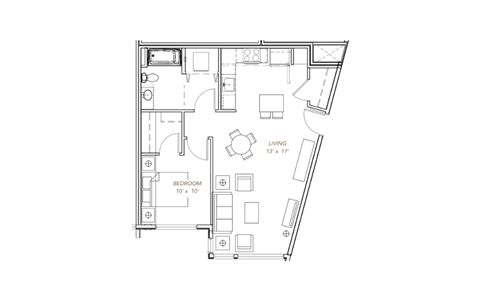 a black and white floor plan of a house